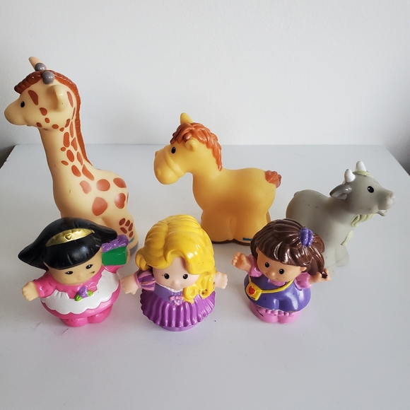 Vintage Fisher Price Little People, lot of 10 - Picture 5 of 6